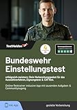 Bundeswehr Einstellungstest erfolgreich meistern: Dein Vorbereitungspaket für das Auswahlverfahren, Eignungstest & CAT-Test. Online-Testtrainer inklusive App mit tausenden Aufgaben & Communityzugang