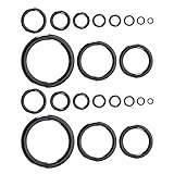 VICZON 22 Stück Angelrutenführung Rutenring Set, Keramikführungen, Angelrute Ring aus Keramik 11 Größen 3,7mm-29,9mm Angelrute Reparatur Spitzenring Rutenring Angelrutenführer
