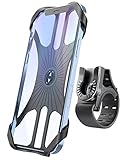 Acrhkoor Handyhalterung Fahrrad, Abnehmbar 360° Verstellbare Fahrrad Handyhalterung, Universal Motorrad Handyhalter für iPhone 13 12 Pro Max Mini, Samsung, Huawei, 4,0''-7,0'' Smartphone