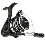 PENN Pursuit IV Spinning, Angelrolle, Spinnrollen, Meer - Küstenangeln, Spinnfischen, Jig, Köderrolle für Allroundeinsatz, Boot, Kajak, Ufer, Unisex, Schwarz Silber, 3000