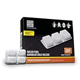 Esbit Trockenbrennstoff - 12 x 14 g Tabletten für Campingkocher - zum Kochen und Erwärmen von Speisen und Getränken