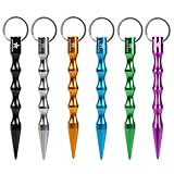 AMATHINGS Kubotan Selbstverteidigung Schlüsselanhänger mit ergonomischem Griff Selbstverteidigung Waffen legal, Selbstverteidigung Frauen, Verteidigungs Waffen für Frauen, kleine Waffen (Bunt)