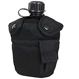 Gourde US Plastique avec Quart et Housse Mil-Tec