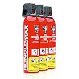 XENOTEC Premium Feuerlöschspray – 3er Set - 750ml – Stopfire – Autofeuerlöscher – REINOLDMAX – wiederverwendbar – geeignet für Fettbrände – 3 x 750g