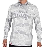 Fox Rage UV Hooded Light Cam Top - Angelpullover, Größe:L