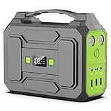 SinKeu Tragbare Powerstation 99Wh/27000mAh, 100W Solar Generator Akku mit USB -C/AC/DC Ausgabe, Mobile Stromgenerator für Outdoor Camping und Notfälle