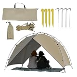 Campingzelt, Familien-Campingzelt, für den Außenbereich, tragbar, sofort, für, Terrasse, Wandern, Reisen, Picknick, Patio, Familie