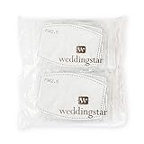 Weddingstar PM 2.5 Schutzmaskenfilter für Kinder 5-Lagen-Carbon-Technologie - 50 Pack