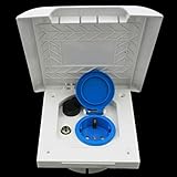 Multifunktions Außensteckdose Wohnmobil Wohnwagen 220V 230V Sat Antenne 12 Volt IP44 Exclusive Line