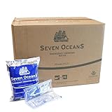 Seven Ocean Emergency Drinking Water, Notfallnahrung Wasser | 30 Konserven fast unzerstörbar mit extrem langer Haltbarkeit - ohne chemische Zusätze