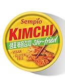 Sempio Dosen-Kimchi (Gebraten, 160g) - Authentischer koreanischer Chinakohl im Dosenformat Vegan, Non-GMO