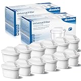 BREOILUTLE Wasserfilter kartuschen Ersatz für Brita® Marella® Kanne Wasserfilter, Filterkartuschen Kompatibel mit Brita® Maxtra+® Plus Maxtra Pro® All-in-1, Reduziert PFAS/PFOA/PFOS (12, 12-PCS)