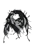 Brandit Shemag Scarf, Farbe: black+whit, Größe: OS