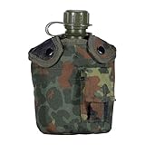 Mil-Tec Unisex – Erwachsene Flasche-14506021 Flasche, Flecktarn, Einheitsgröße