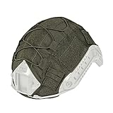 IDOGEAR Taktische Helmtasche für Schnellhelm Helmhülle, für Airsoft-Helm, Größe M/L, Militär, Paintball, Jagd, Schießausrüstung – 500D Nylon – ohne Kopfhörer (Ranger Green)