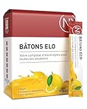 N1 Elo-Sticks Elektrolytpulver 20 Sticks (MHD 08/25) – Elektrolyt Pulver mit Citrus-Geschmack - Elektrolyte Sticks schnelle Hydration & Mineralstoff-Ausgleich mit Salzen, Zucker, Mineralien VirX Nas