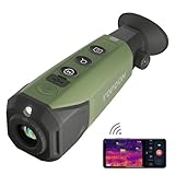 TOPDON TS004 Wärmebildkamera Jagd, 320x240 TISR IR-Auflösung 50Hz Wärmebild-Monokular, 13mm Objektiv, 11h Laufzeit, 410m Erfassungsreichweite, Wärmebild-Nachtsichtgerät mit 8X Zoom,32GB Speicher,WiFi