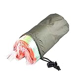 Kznifmk 2 x Notfall-Unterstand, kalt und warm, für den Außenbereich, wasserdicht, Erste Hilfe, Campingausrüstung, Isolierung, Rettung SOS