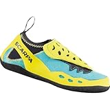 Scarpa Kinder Piki J Kletterschuhe, maledive-Yellow, 31|32