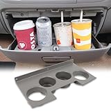 Getränkehalter-Einsatz für Handschuhfach, kompatibel mit Citroen Relay, Peugeot Boxer und Fiat Ducato (Grau)