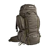 Tatonka Wanderrucksack Akela 35l - Tourenrucksack für Jugendliche - Mit verstellbarem Rückensystem und zwei großen Reißverschluss-Seitentaschen - 35 Liter Volumen (olive)