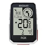 SIGMA ROX 2.0 White | Fahrradcomputer kabellos GPS & Navigation inkl. GPS Halterung | Outdoor GPS Navigation für pures Fahrvergnügen