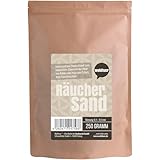 Wohltuer Räuchersand 250 g aus Deutschland + Sand zum Räuchern + Räuchersand fein + Feuersand