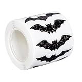 500pcs Glitzernde Fledermäuse Aufkleber Klebstoff Wickel Label Für Scrapbooking Journal Notebook Verpackung Party Dekoration Scary Bat Party Supplies