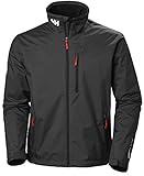 Helly Hansen Herren-Regenjacke Crew wasserdicht winddicht atmungsaktiv, 990 Schwarz, Größe XL