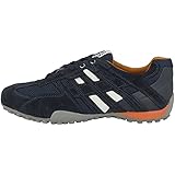 Geox Herren U Snake K Sneaker, Navy, 46 EU