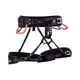 Mammut Damen. Herren Klettergurt OPHIR 4 SLIDE black-safety orange M/XL