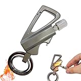 Outdoor Survival Feuerzeug, Ewiges Streichholz, Camping feuerzeug schlüsselanhänger, flaschenöffner Multitool schlüsselanhänger Lighter, Feuerzeugbenzin Nicht enthalten
