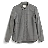 Fjällräven Damen Rider's Flanellhemd LS Outdoor, Grey Flag Window, M