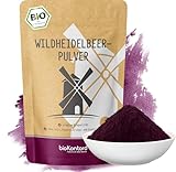 Wilde Heidelbeere bio Pulver - gefriergetrocknetes Wildheidelbeerpulver bio - EU-Landwirtschaft - Vaccinium Myrtillus - ohne Zusätze (200 g (1er Pack))