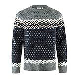 Fjallraven Herren Sweatshirt Övik Knit Sweater M, Dark Navy, L, 81829