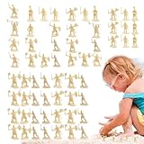 Opdestn Spielzeug Soldaten Für - Spielzeugsoldaten Set - 100 Stück Modellfiguren Antike Spielzeug-Sets Gesellschaftsspiel für Rollenspiele und Kinderpartys Kuchendekoration und Mädchen