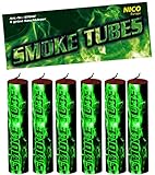 NICO® 7842 Smoke Tubes 6er Btl. Feuerwerk/grün
