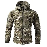 Generisch Sale Angebote, Bundeswehr Jacke Leichte Windbreaker Multicam Jagdjacke Feldjacke Herren Camouflage Jagd Armee Militär Jacke Herren Jacket Bundeswehr Cargo Tarnkleidung XXL