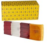 HELLA Rückleuchte - Glühlampe - 12V - Einbau/geschraubt - ECE - Lichtscheibenfarbe: mehrfarbig - Stecker: Flachstecker - links/rechts - Menge: 1 - 2SK 004 460-041