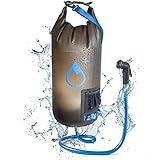 reiseregen Original Plus – 15 Liter - Camping-Dusche – Outdoor-Drybag wasserdicht - Solar-Dusche Gartendusche