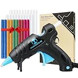 MAXDONE Heißklebepistole Klebepistole Feuerfeste mit 30 Heißklebesticks- kleine Heissklebepistole 20W für DIY Kleine Handwerk und Werkzeug, Kunst