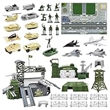 wiroouia Soldatenspielzeug - Schlacht Abenteuer Spielplan - Spielfiguren Und Spielsets - für BAU Kinder Kleinkinder Geburtstag Weihnachten Party Feiertag Draußen Drinnen Spiel Abenteuer