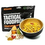 Tactical Foodpack Süßkartoffel-Curry - Gefriergetrocknete Mahlzeiten I zum Verzehr bereit I MRE I Survival I Outdoor Nahrung I Trekking Nahrung I Expedition I Office