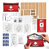Active Era Premium Erste Hilfe Set - 120-teiliger Erste Hilfe Kasten - Notfall Ausrüstung inkl. Kühlpacks, Pflaster, Rettungsdecke für Zuhause, Reise oder als Erste Hilfe Set Outdoor - ISO 13485