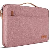 DOMISO Tasche Hülle für 14 Zoll Notebook Laptop Sleeve Case Wasserdicht Laptophülle Schutzhülle für 14' HP Stream/Lenovo ThinkPad X1 Yoga,ThinkPad A475,Ideapad/15 MacBook Pro/HP Dell Asus,Rosa