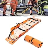 Aioneer Multifunktionale Rettungstrage – Tragbare Und Leichte, Faltbare Eva-Trage Für Lebensrettung Im Freien, Brandbekämpfung, Notfälle Und Rettung In Engen Räumen