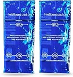 2x XXL Kühlpads - 28x12 cm Kalt Warm Kompressen blau, Groß - Wärmekissen & Kühlpacks - Gel Kühlkissen - für Prellungen, Schmerzen - Coolpack - MADE IN GERMANY
