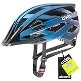 uvex i-vo cc - Leichter Allround-Helm für Damen und Herren - individuelle Größenanpassung - deep Space matt - 56-60 cm
