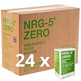 Notverpflegung 24x NRG-5 ZERO Glutenfrei Survival 500g Notration Notvorsorge | 24x9 Riegel im Vorteilskarton Survivalnahrung Expeditions Grundausstattung wie EPA