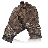 Favuit Camo Handschuhe, Tarnung Jagdhandschuhe Leichte Pro Anti-Rutsch Schießen Handschuhe Outdoor Jagd Camouflage Gear Bogenschießen Zubehör